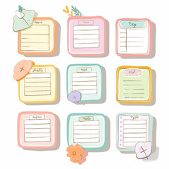 To-Do List Sticker Sheet