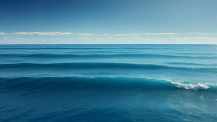 Obraz premium Infinite Blue Sea Horizon