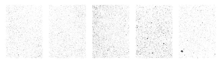 Overlay texture set. Dirty Grunge Textures Vector Set. Dirty grainy stamp and scratches and damage mark. Use purpose damaged, distress, paint, texture, old, concrete, urban, grunge, dirty, dust vector