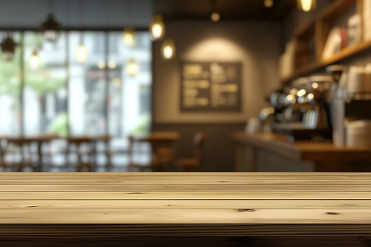 Warm coffee shop counter with a welcoming barista station, exuding cozy ambiance and artisanal charm