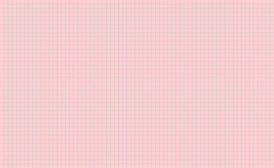 Texture of graph paper, Pink grid line paper sheet