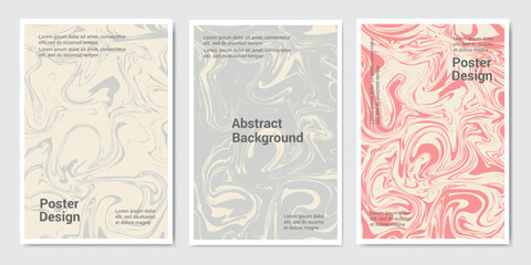 gray and pink wave background vector. Creative illustration for poster, web, landing, page, cover, ad, greeting, card, promotion.