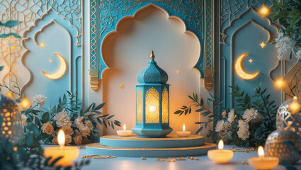 Islamic background for Ramadan and Eid Celebration