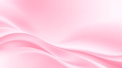 Obraz premium Soft pink silk waves flow in an elegant abstract design