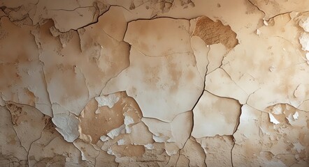 Texture of an old wall with cracks and scratches that can be used as a background
