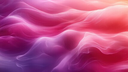 Fototapeta premium Abstract Fluid Waves in Vibrant Pink, Purple, and Orange Colors