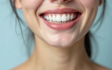 Obraz premium Woman Smile with Healthiness of Teeth.
