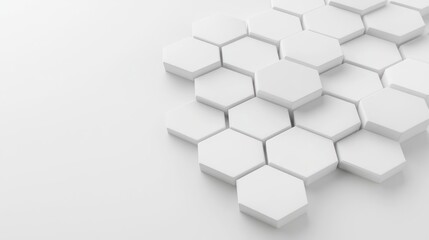 Abstract Geometric Hexagon Pattern Background