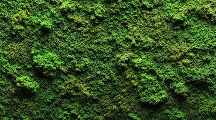 Lush Green Moss Texture: A Vibrant Natural Background