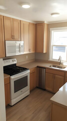 Bright Kitchen Interior Design Photo