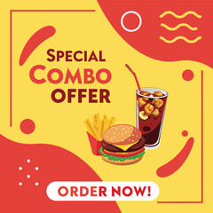  Fast Food Restaurant Promotional Poster