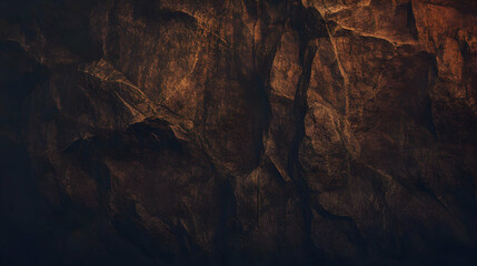 Dark Brown Rock Texture Background Illustration