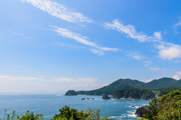 大須崎灯台からの展望
