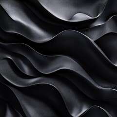 Obraz premium Abstract dark waves texture, background design