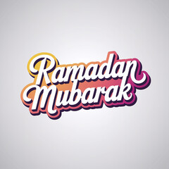 Fototapeta premium Ramadan Mubarak