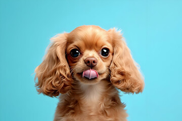 Adorable Puppy Portrait Illustration