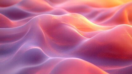 Obraz premium Colorful Waves of Abstract Liquid Surface with Gradient Textures