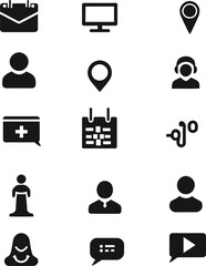 social network icon set