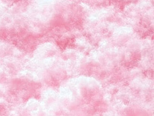 Pink Cloud Abstract Background Illustration