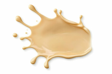 Creamy Liquid Splash Illustration