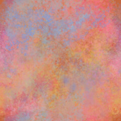 Grunge multicolor background Abstract blurry painted pattern in spring light pastel muted pink tones