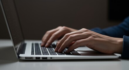 Data center servers and cables illuminated by lights, modern data storage