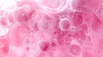 Obraz premium pink abstract background with foam texture, vibrant and soft design. artistic concept