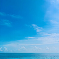 Fototapeta premium Serene Ocean Landscape Photo