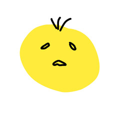 cartoon character face icon