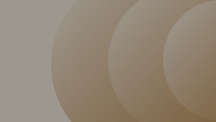 Minimalist abstract background with soft overlapping gradient circles in earthy beige tones. Perfect for modern designs, branding, presentations, and creative projects.