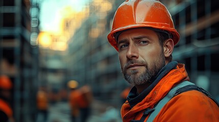 Portrait of a Construction Worker