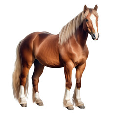 Obraz premium horse isolated