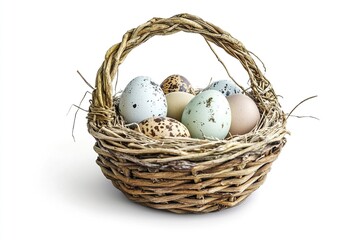 Obraz premium Natural Easter Egg Display