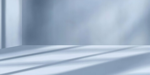 Fototapeta premium Serene Blue Abstract Background Illustration