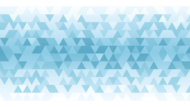 Geometric triangle pattern with a soft blue gradient, creating a modern and dynamic visual. Ideal for digital designs, presentations, branding, and web backgrounds.