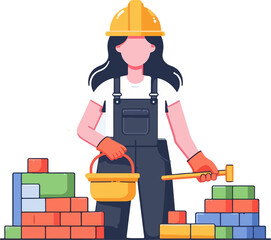 worker with a clipboard