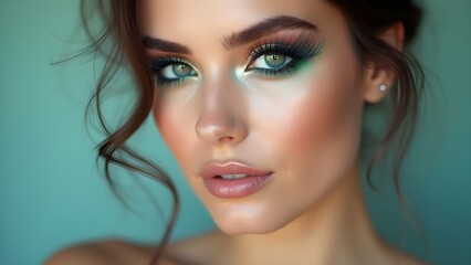 Duo-Tone Lashes &ndash; Bold Two-Toned Eyelash Beauty Trend