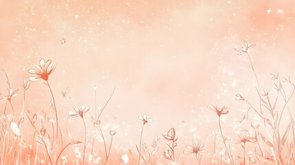 A soft 3D rendering of a smiling light yellow sun with clouds and stars on a pastel yellow background.
