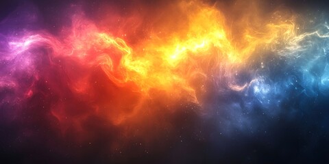 Obraz premium Captivating Dynamic Color Gradient Wave Abstract Background Poster Banner Cover Design