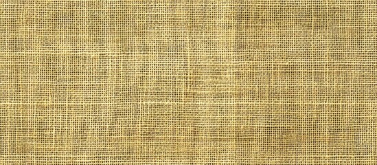 linen cloth background with canvas fabric texture. The grunge abstract net textile pattern in brown gives a vintage rough jute effect, resembling burlap woven wallpaper with a hessian craft structure.