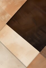 Abstract Brown Beige Canvas Texture Painting Art Background Design
