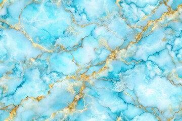 Luxury Light Sky Blue Marble Texture Background for Banner, 3D Mapping & Portrait Photography