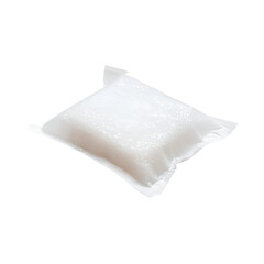 Naklejka premium SingleUse Laundry Detergent Packet Convenient, WaterSoluble Pouch
