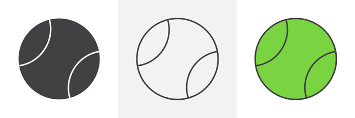 Tennis icons pack for website designs