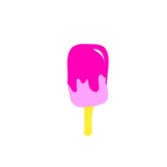 ice cream vector illustration