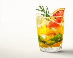 Artful Rosemary Grapefruit Tonic Display