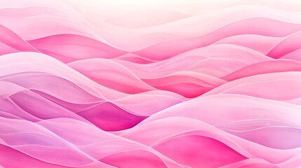 Obraz premium Pink Abstract Wave Background, Soft Texture - Pastel colors