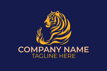 Obraz premium vector image of a tiger