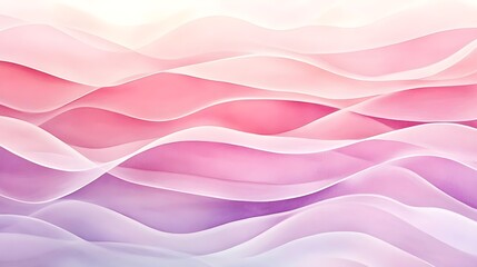 Pink Abstract Waves Background Texture - Pastel Colors