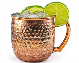 Refreshing Moscow Mule Close-Up